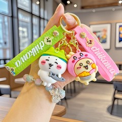 日本のアニメの吉伊卡わぁのキーホルダーのウサッチのchiiawaのかわいい公仔の学生のかばんのペンダントの卸売り
