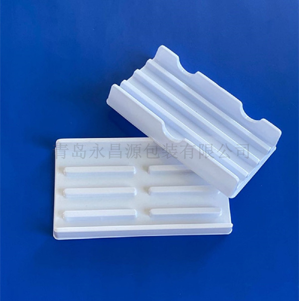 日用品pvc吸塑内托供应 化妆品睫毛展示托吸塑pet内托 供应临沂