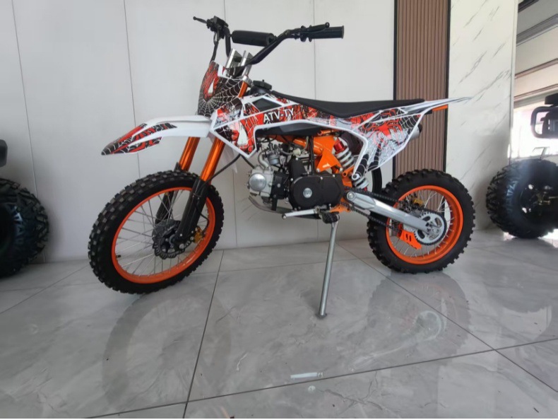 Dual-Beam K70 Off-Road Vehicle 125Cc Power All-Terrain Competitive Mountain Venue Front 17inch Rear 14inch Motorcycle