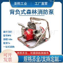 背负式森林消防泵WP8移动灭火消防机动泵手提高扬程高压水泵