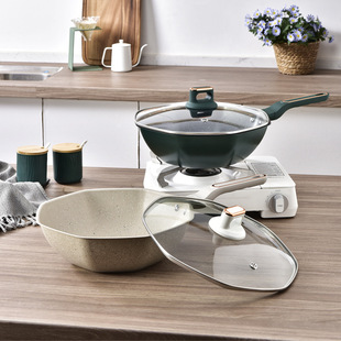 non-stick pan �羳���ʯ��ճ�ƽ��偼��ó�偱�y�����ȼ����