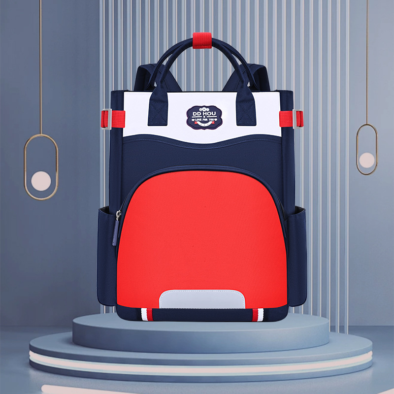 Bolsa de aprendizaje portátil para estudiantes de primaria, bolsas de aprendizaje personalizadas de impresión de logotipo para niños.
