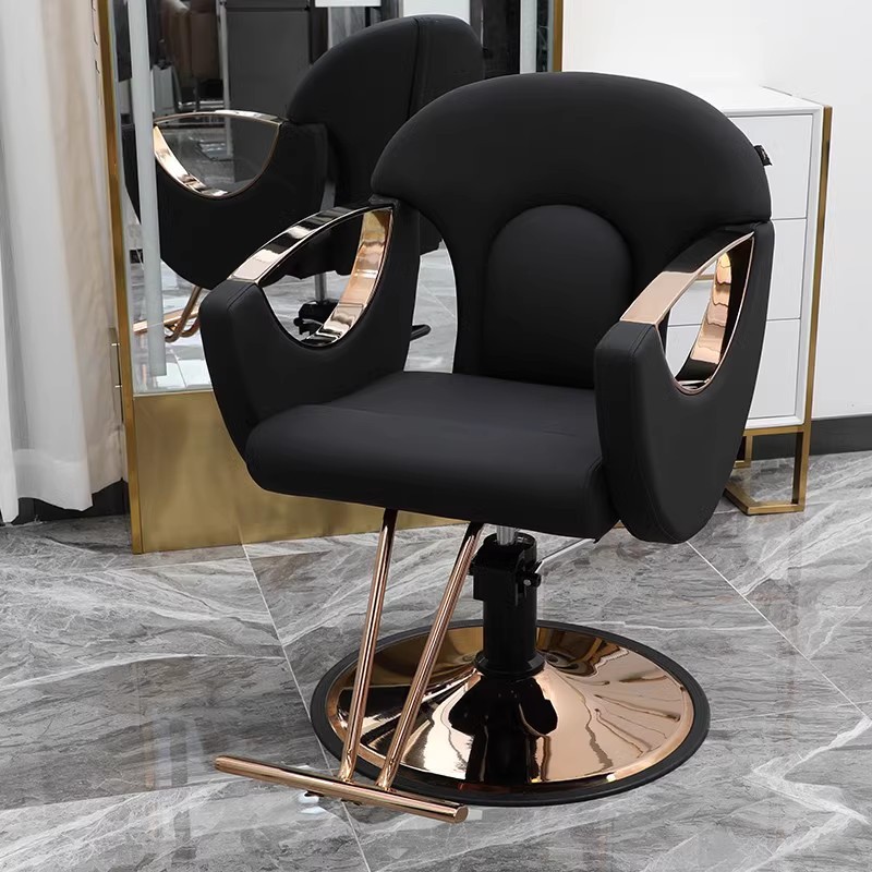 Silla de peluquería Silla de peluquería Silla de corte de pelo Silla especial Silla giratoria Silla de peluquería elevable Silla de peluquería Silla de peluquería