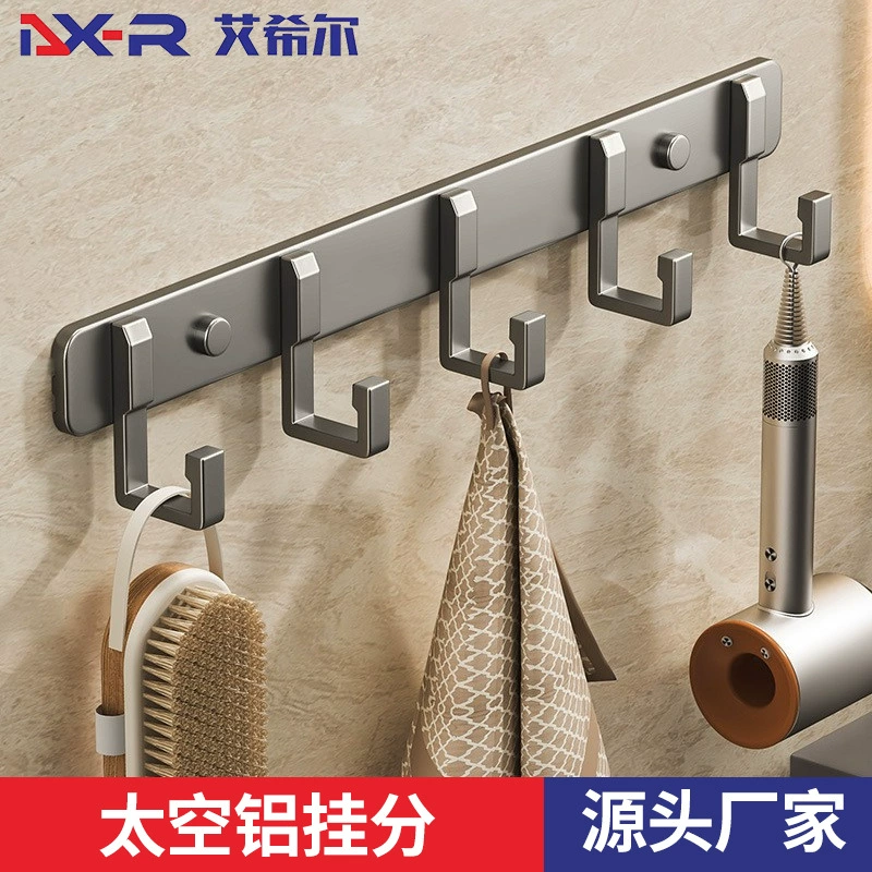 Настенный крючок для одежды, дверной крючок-вешалка, крючок для прихожей, сверхпрочный клейкий крючок, крючок для пальто и шляп, настенный тип.