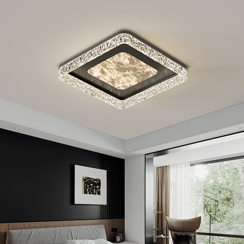 [Selección estricta] Italia minimalista lujo luz de techo nubes de espectro completo protector de ojos LED lámparas de dormitorio 2025 nueva