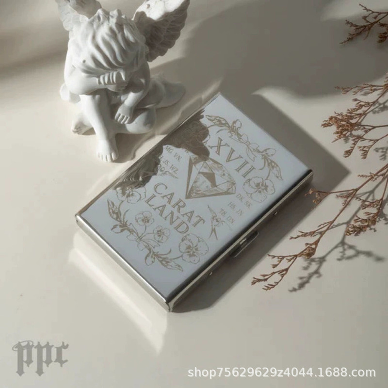 Cross-border New Product SVT Metal Cardholder Metal Cardholder Wallet Wallet Card Holder