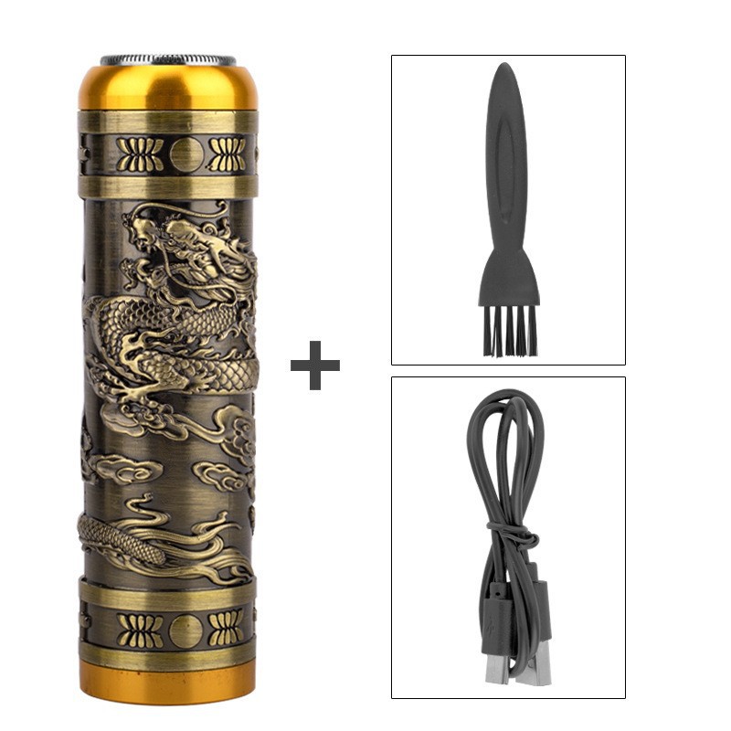 Máquina de afeitar eléctrica transfronteriza de los hombres de viaje hogar Panlong barba cuchillo mini fabricante de fuente portátil