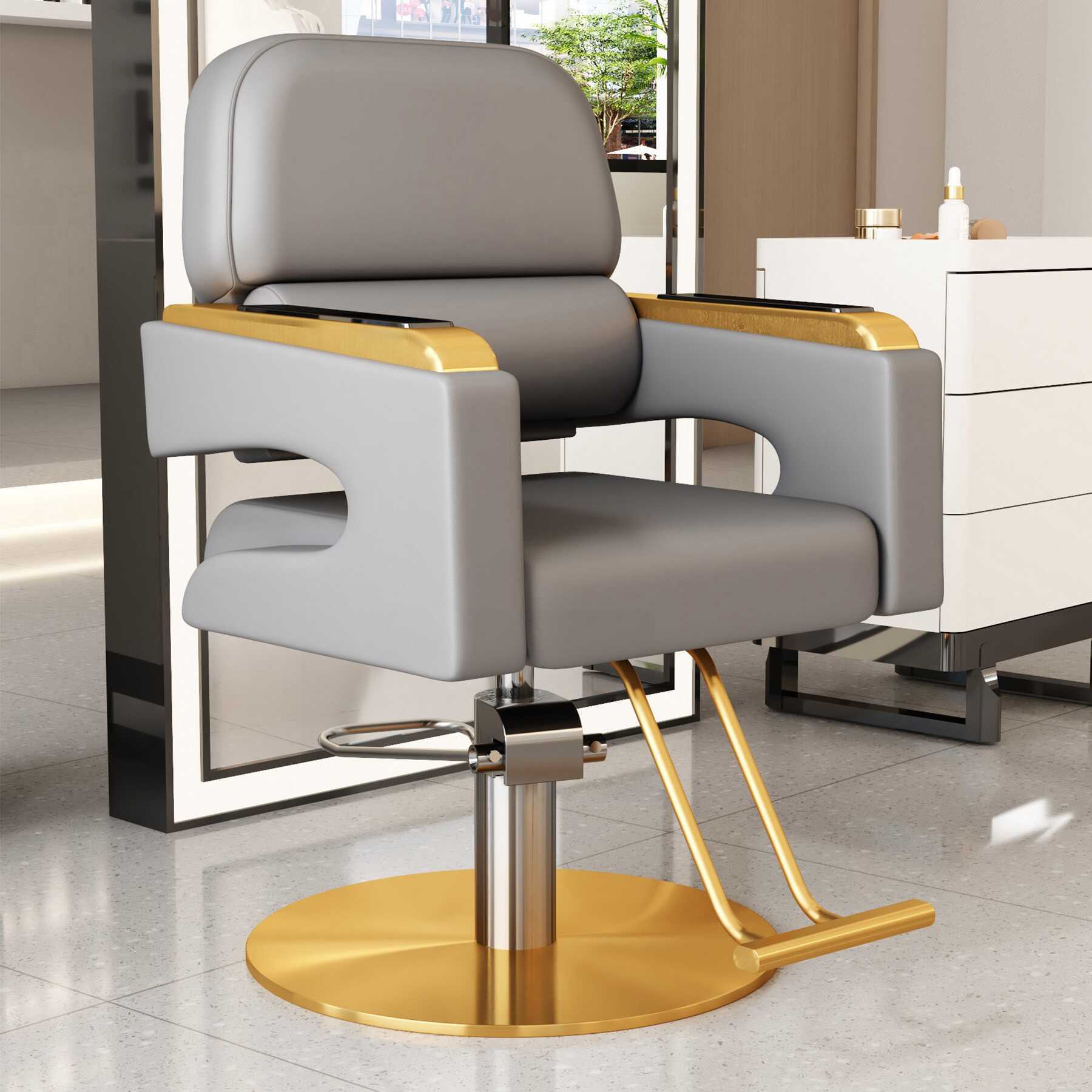 Disco de acero inoxidable gris + titanio