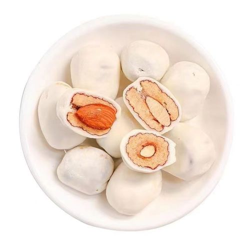 Nüzao【Dropshipping】Almond Cheese Jujubes 250g, Apricot Core-filled Xinjiang Jujubes with Almonds
