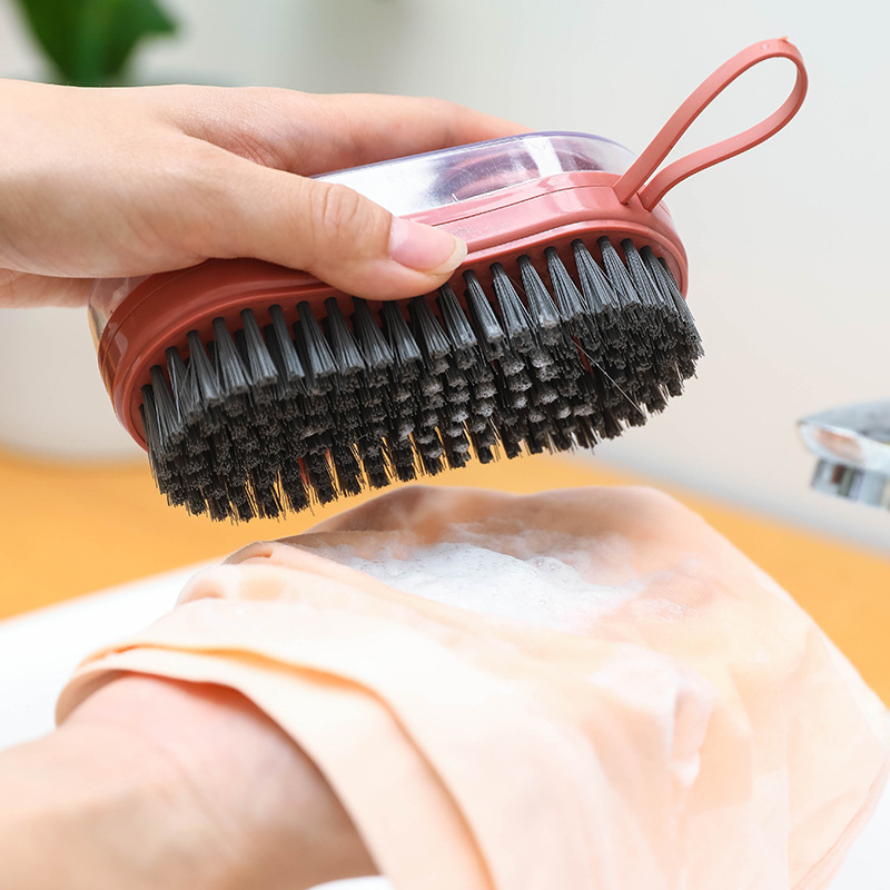 (Wholesale), automatic creative universal soft brush for laundry for home use, simple and elegant design 4