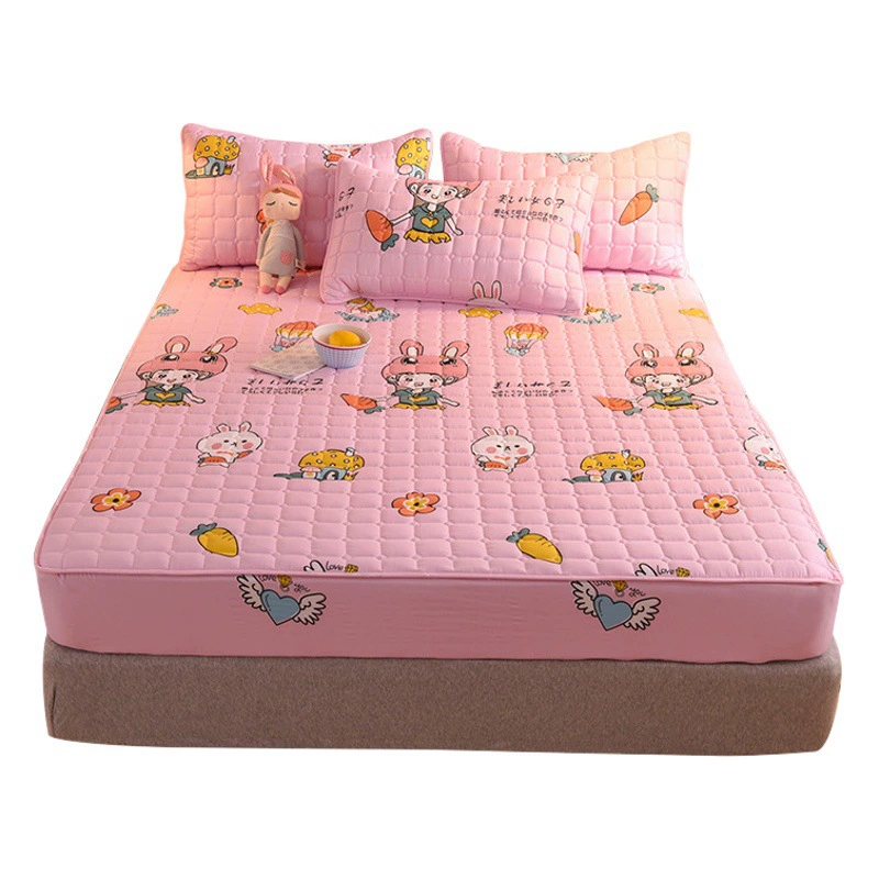 Заводская утолщенная дышащая Пылезащитная стеганая простыня на 360 градусов полное объемное покрывало Симмонс матрас защитный чехол