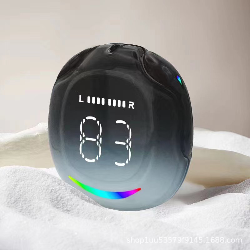人気のグラデーションカラー、高外観、高品質、超長バッテリー寿命、透明デジタルディスプレイ、環境に優しい素材、ワイヤレスBluetoothヘッドセット|undefined