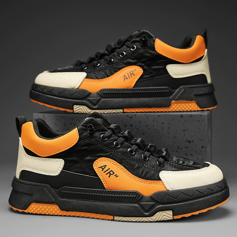 Мужская обувь Весенняя обувь 2024 новый дикий тренд спорт повседневный педаль мужская износостойкая рабочая обувь