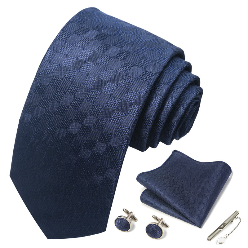 Coffret cadeau de couleur nette pour hommes, 1200 aiguilles, ensemble de robe d'affaires de groupe, cravate de mariage, usine_voghion.com