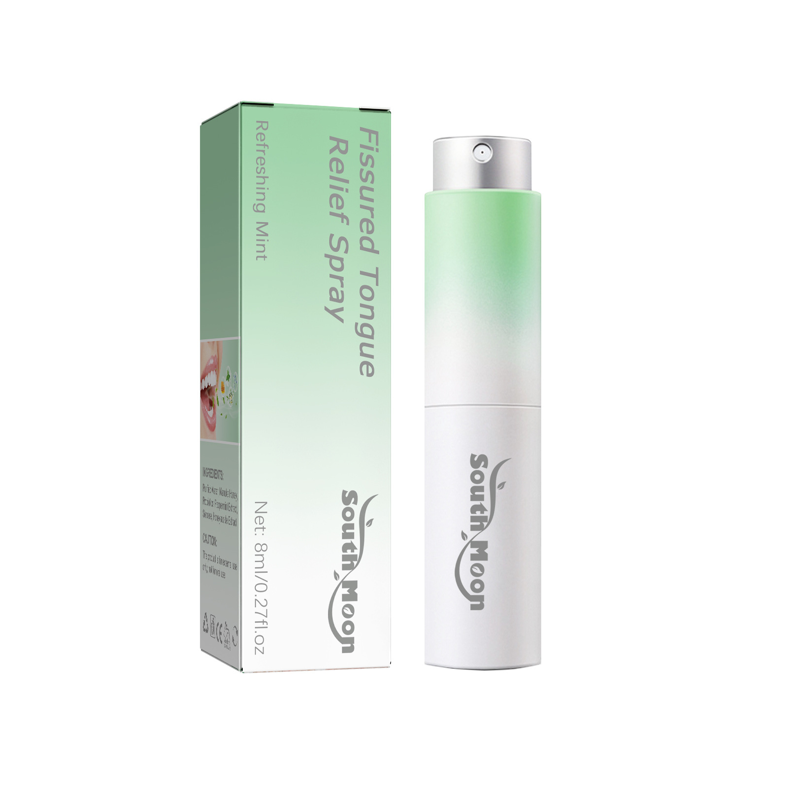 Relieve Cracked Tongue Fresh Breath Odor Eliminating Oral spray_voghion.com
