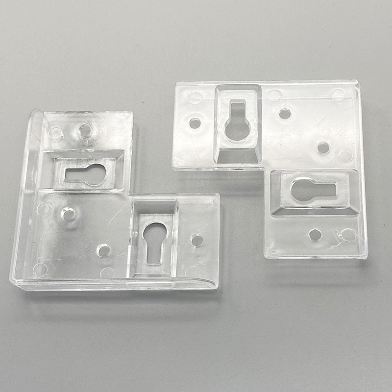 塑料透明大号包角相框配件装饰画保护防撞护角墙上挂画葫芦孔挂片