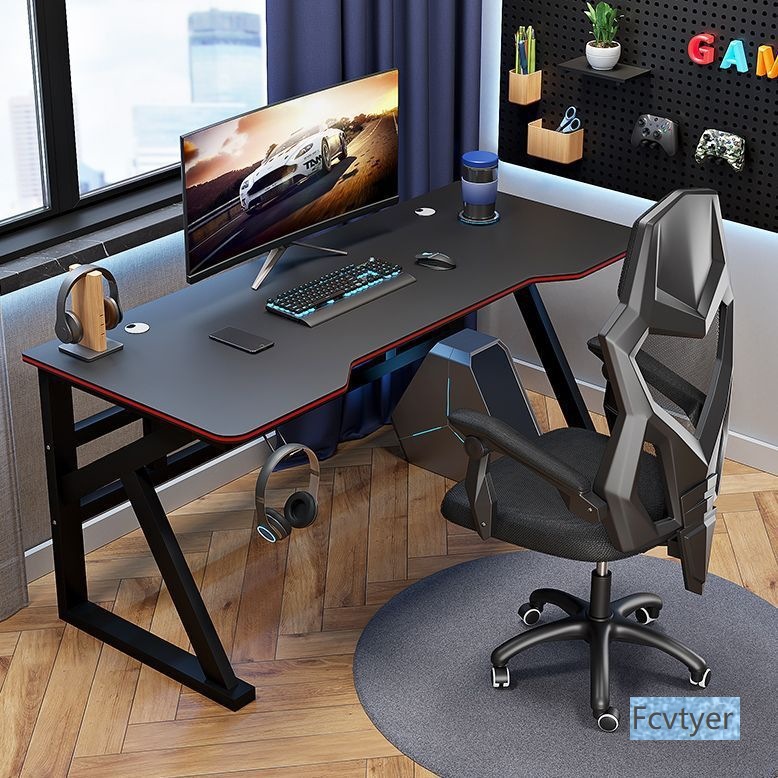 Yixinglin Workbench Bedroom Student Study Table Computer Table Desktop Home Simple Table E-Sports Table and Chair Desk