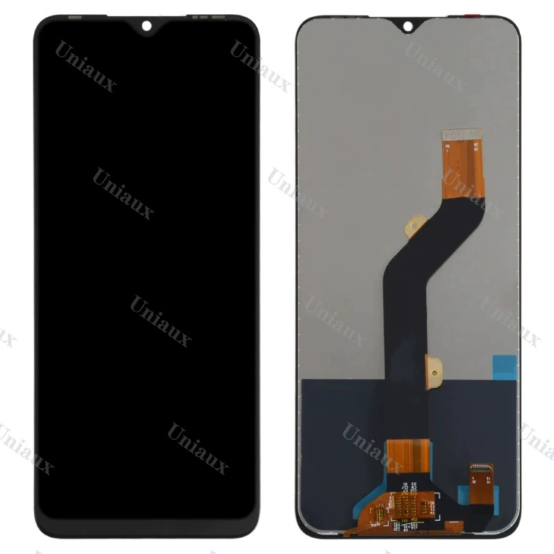Дисплейная сборка для Transsion TECNO Spark 7 P, LCD экран для мобильного телефона, внутренний и наружный экран с рамкой