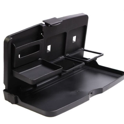 Car Seat Back Multifunctional Car Rear Seat Dinner Plate Fixed Storage Tea Cup Cup Holder Car Foldable Dining Table (Car cup holder/beverage holder) - 1503a-product-abs-material-old-style