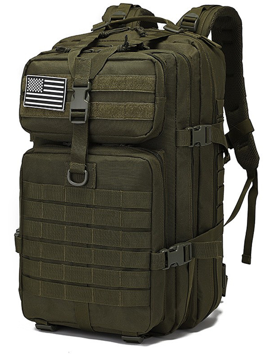 Tactical 3P mochila transfronteriza de gran capacidad 45L deportes al aire libre montañismo senderismo militar fans impermeable militar mochila