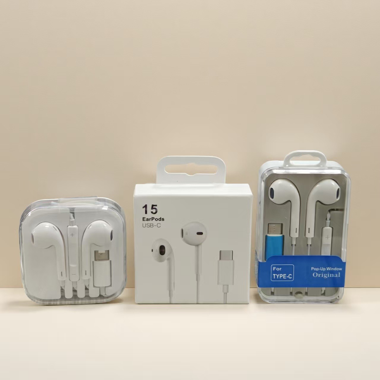 Aplicable a Apple 15 todos los auriculares con cable tipo C serie iPhone15 serie Huawei decodificación digital llamadas controladas por cable