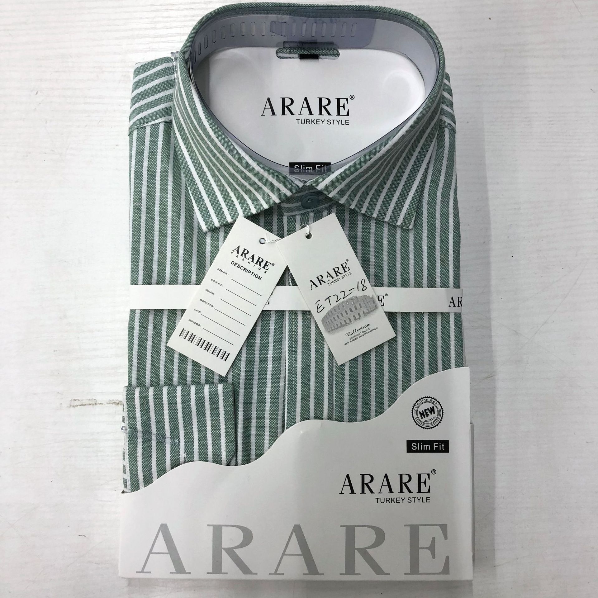 Men's Clothing Striped Long Sleeve Cotton Shirt Business Casual Summer Basic Elegant Style Fit Single Breasted_viptrois.com