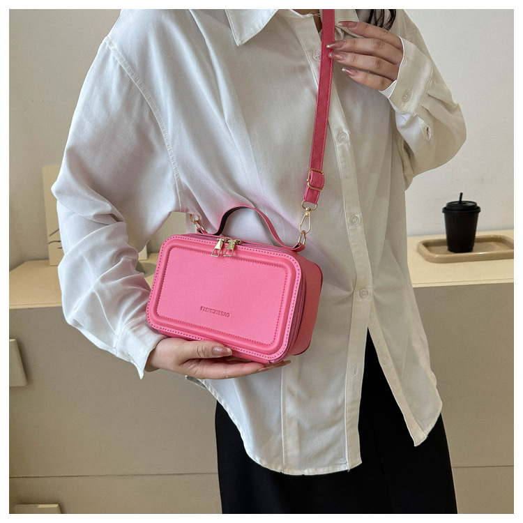 320g Weight Synthetic Leather Lining Material Women's Small All Seasons Pu Leather Streetwear Shoulder Bag