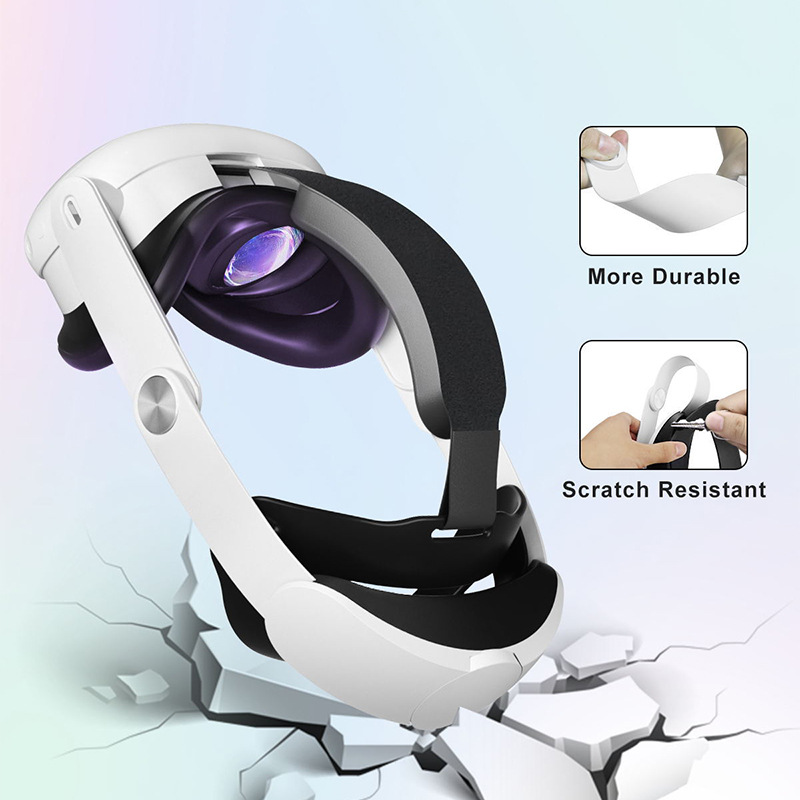 Oculus quest3 cabeza desgaste VR cabeza desgaste gafas VR accesorios cómodo reemplazable ajustable desgaste de la cabeza