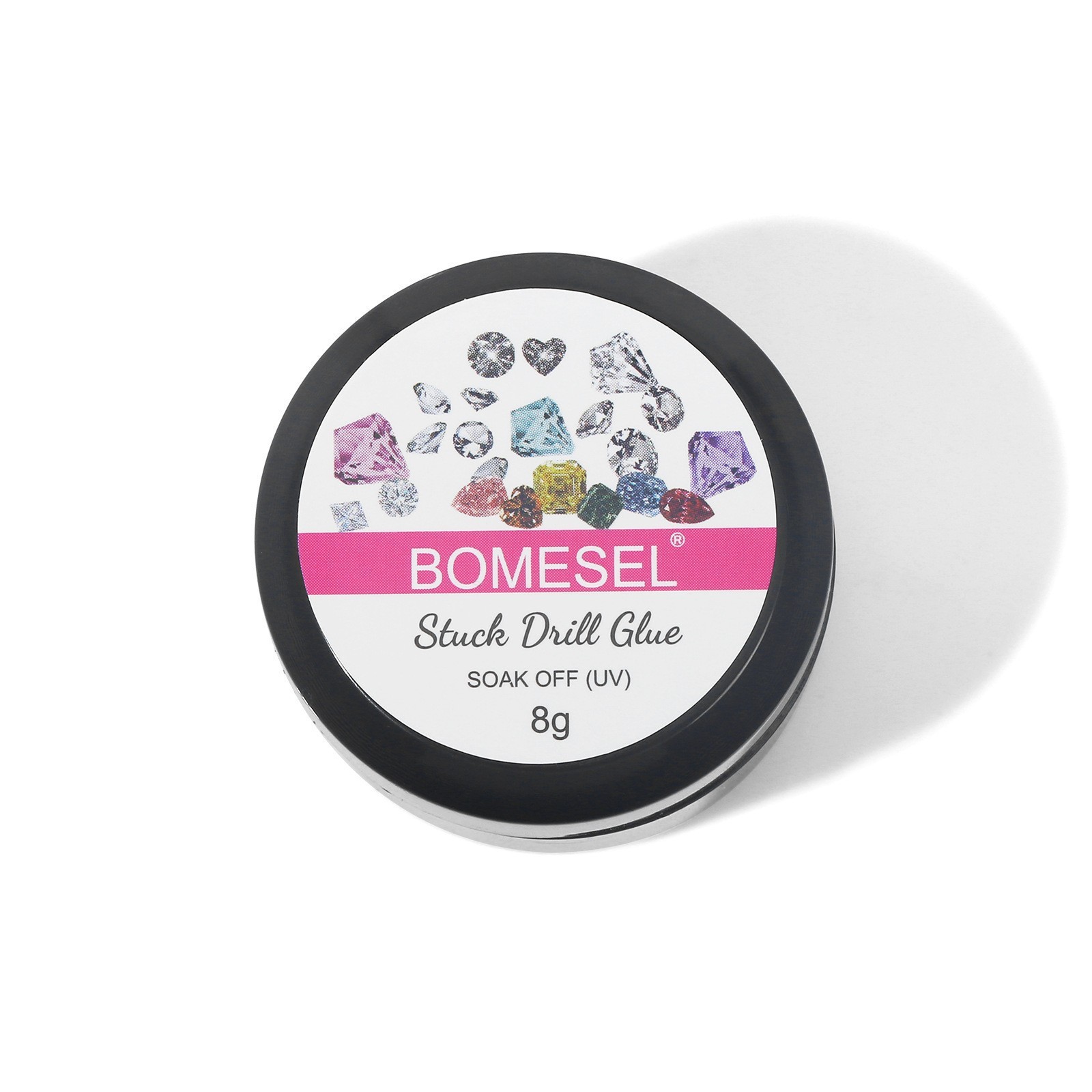 Pegamento de perforación viscosa desechable para uñas de salón de uñas, potente y multifuncional, pegamento de uñas cuatro en uno, capa de sellado desechable, pegamento de fuerza