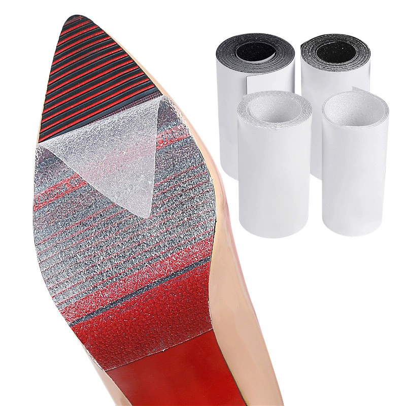 Защитные наклейки для обуви на высоком каблуке, предотвращающие износ, с возможностью индивидуальной настройки для передней части стопы, наклейки на подошву, многофункциональные, утолщенные, износостойкие, черные.