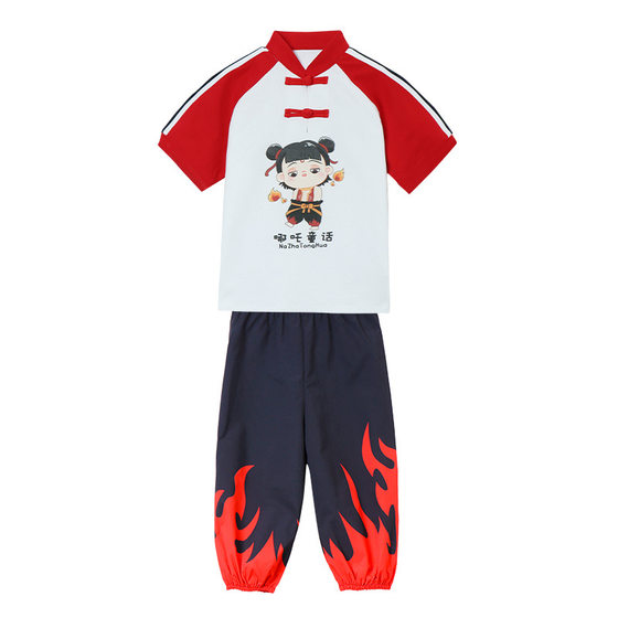 The Devil Boy Descend to the World Same Clothes Boy cospla Animation Performance Costume Halloween Children's Performance Costume