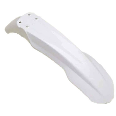 Front Tile, Motorcycle Fender - white