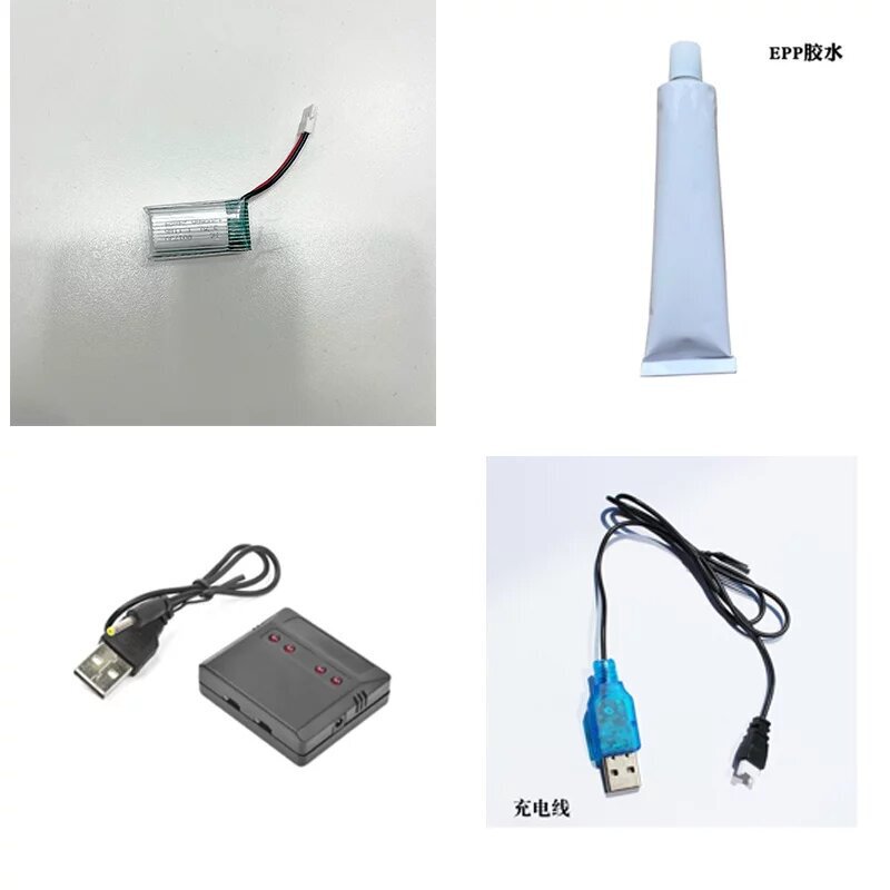 Stunt Remote Control Aircraft Accessories - - Charging Cable with Cable Lithium Battery Module Battery Separate Body Remote Control Battery