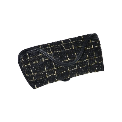 Visor, Small Chanel-Style Sunglasses | Car Glasses Clip/Bill Clip