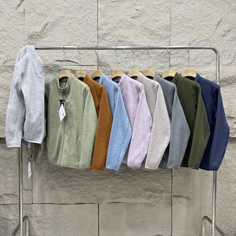 Affordable alternative! Keeps you warm and comfortable! Outdoor functional sports cardigan fleece jacket, autumn and winter knitted outerwear, trendy style Affordable alternative! Keeps you warm and comfortable! Outdoor functional sports cardigan fleece jacket, autumn and winter knitted outerwear, trendy style