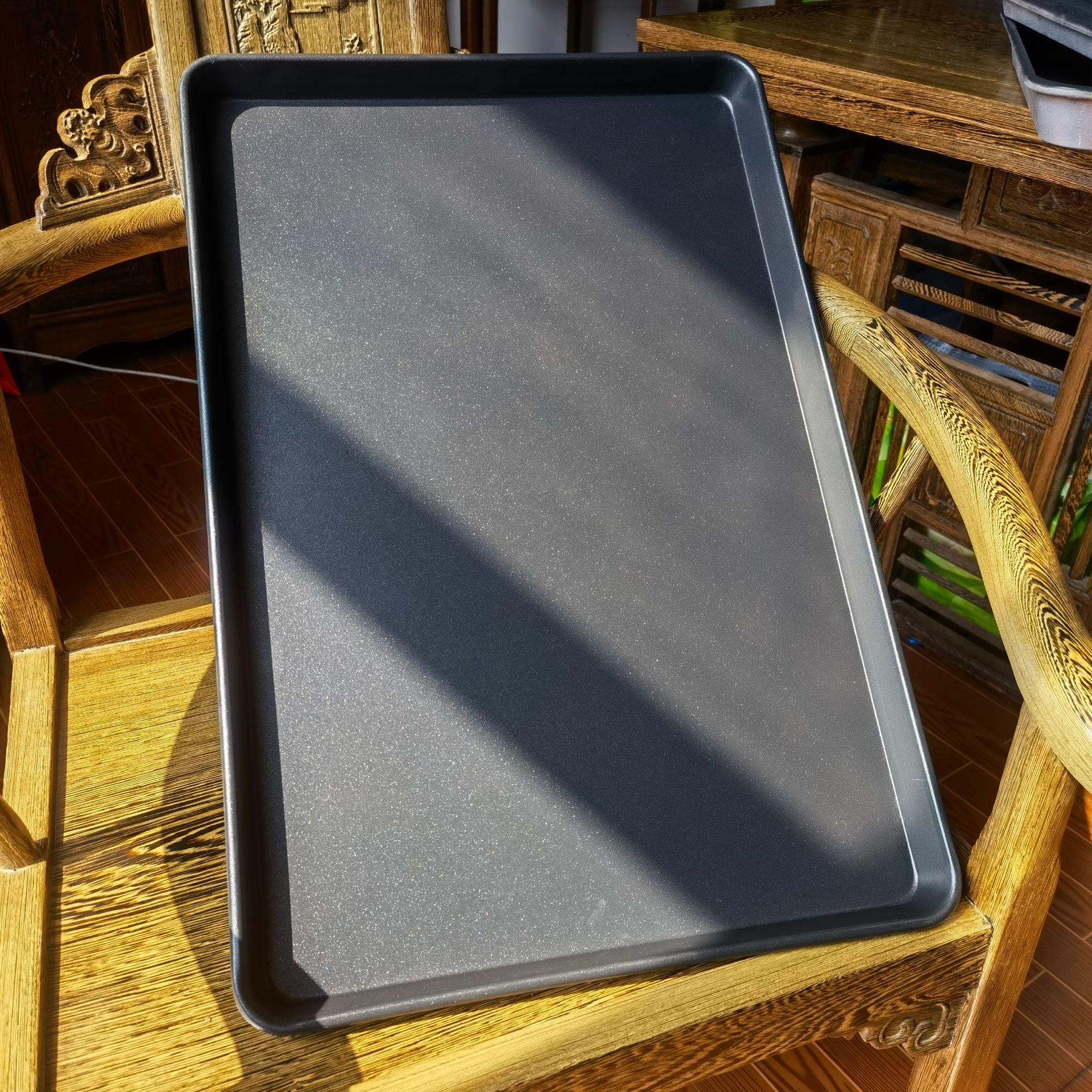 3.6kg 테프론은 0.7mm 두께 (60*40*3cm) 에 달라 붙지 않습니다.