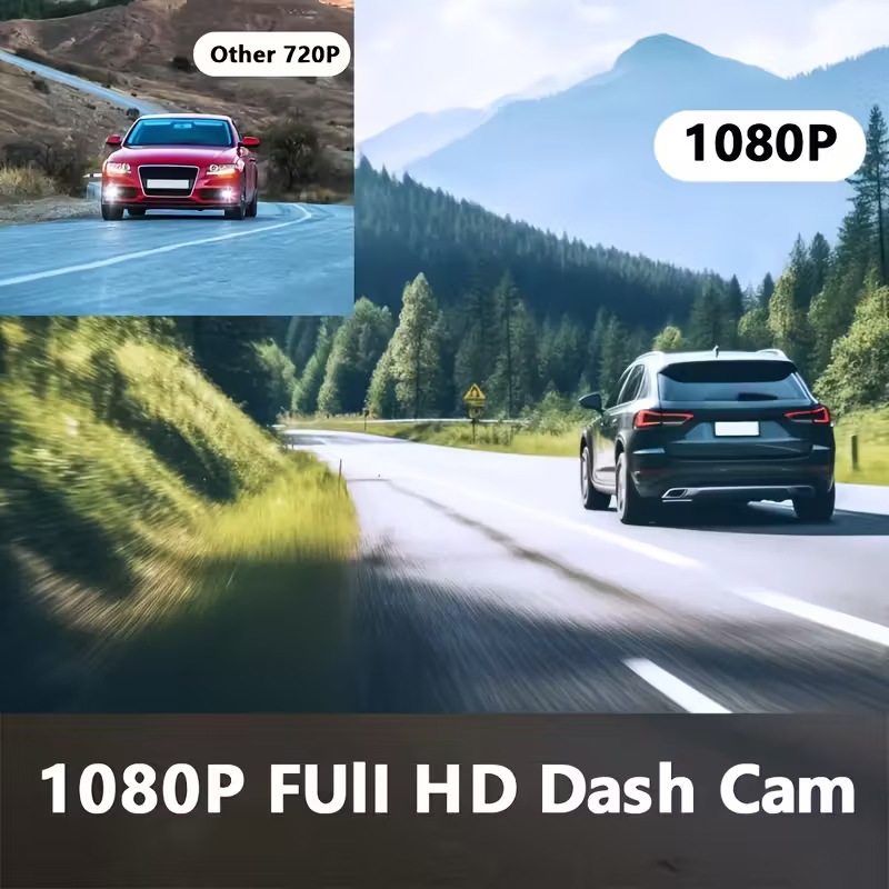 Four-Lens High-Definition Wifi Driving Recorder 360 ° Comprehensive Monitoring with Four Cameras Displaying and Recording Simultaneously 3.16