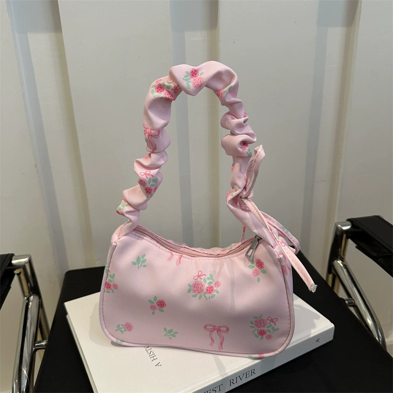 Small design handheld one-shoulder bag, drawstring