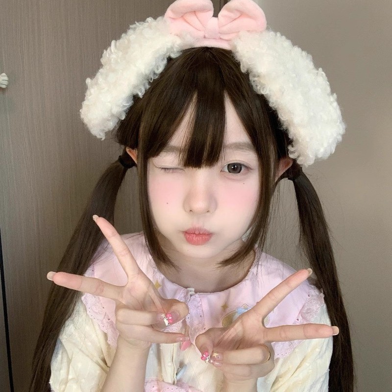 甘くて可愛い蝶結びのぬいぐるみのカチューシャ|undefined