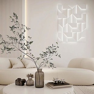 Warm Cream Wallpaper Living Room Bedroom Live Broadcast Sofa Tv Background Wall Cloth Light Luxury Plaster Line Decorative Wallpaper