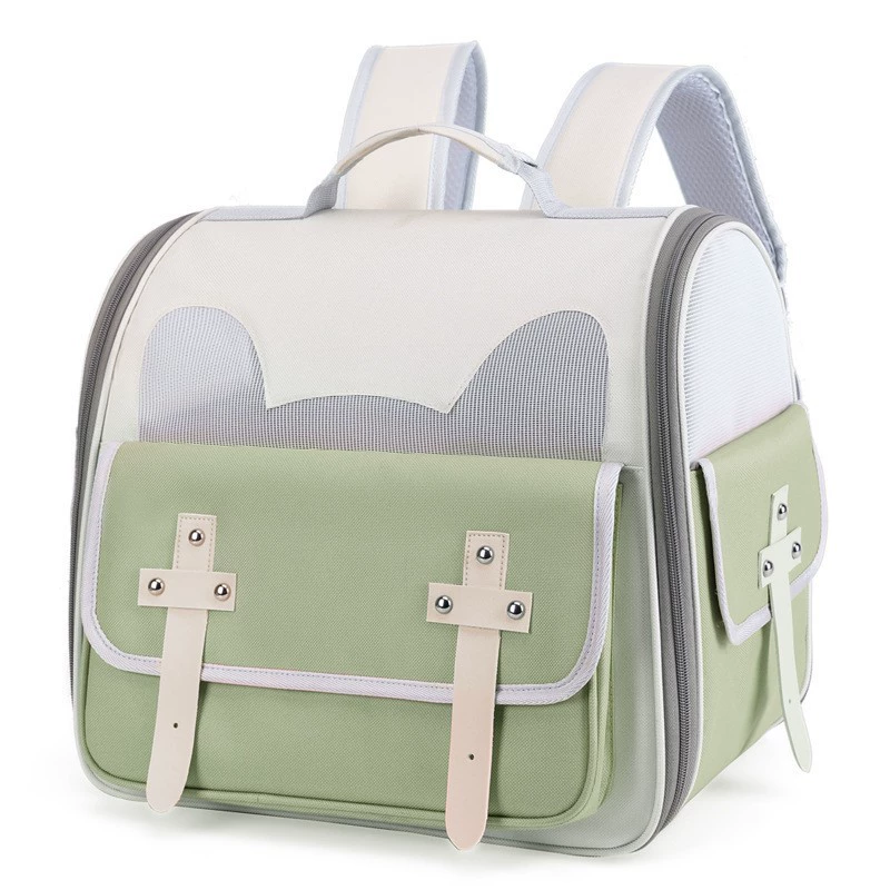 Handheld foldable backpack to go out