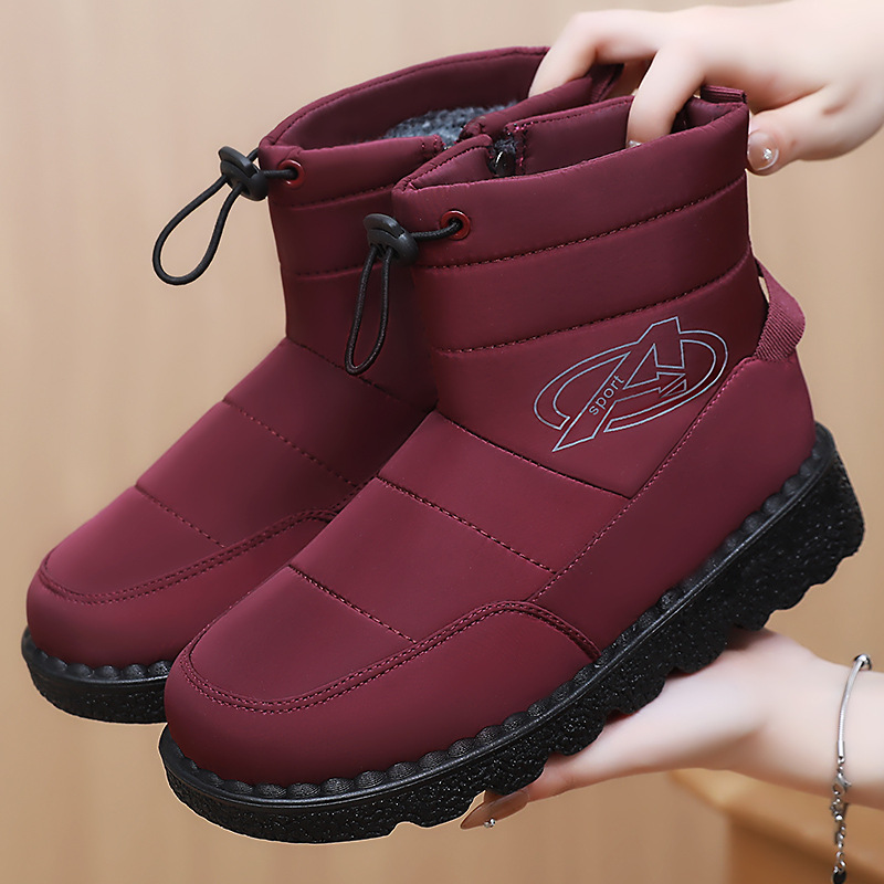 Zapatos de algodón zapatos de mujer de poliuretano botas de alto perfil botas de algodón transfronterizas botas de nieve cálidas de mujer