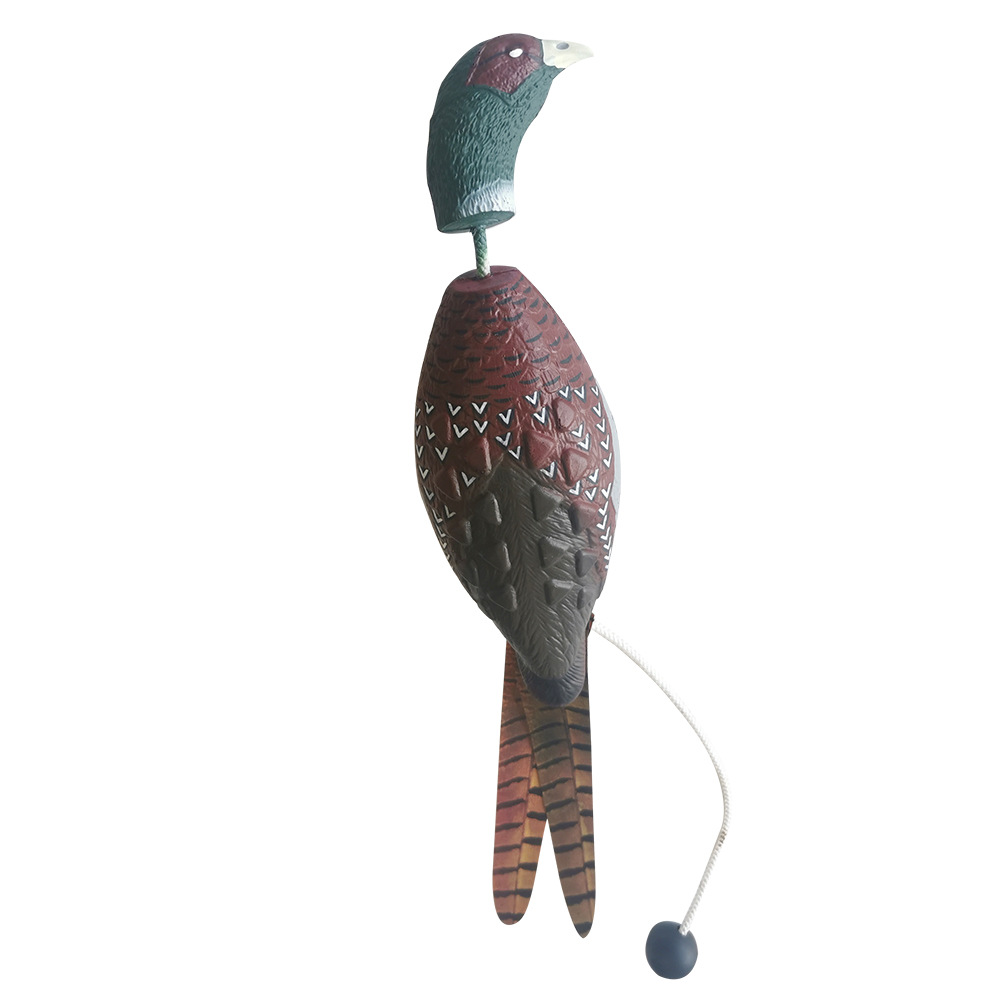 Amazon perro de entrenamiento recogiendo aves de corral falso pavo perro juguete mordedura-resistente juguete para mascotas faisán venta al por mayor