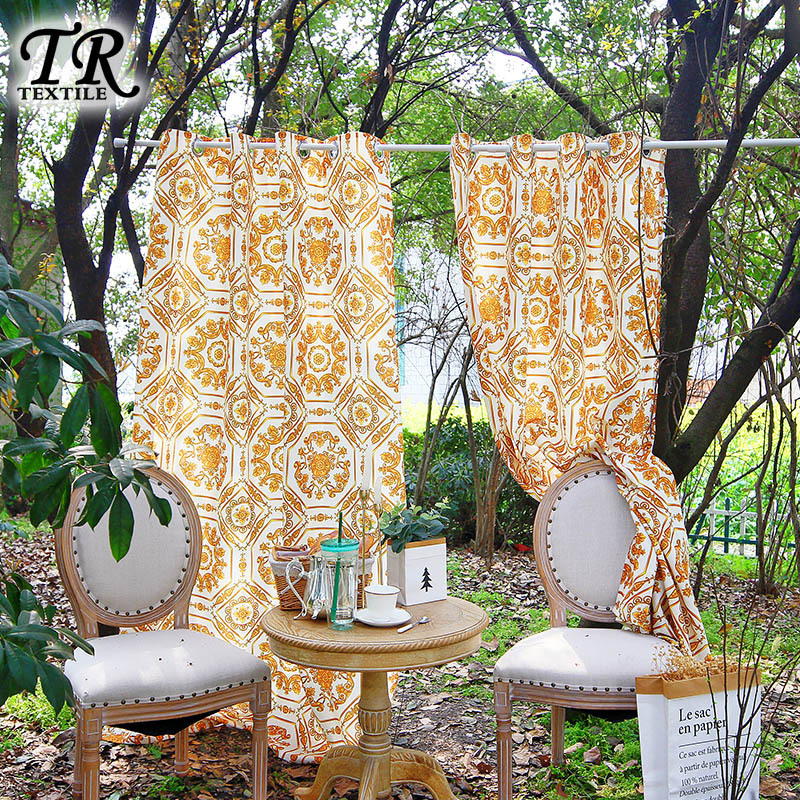 European-style Palace Curtain Finished Living Room Bedroom Partition Curtain Rental Room Perforated Hook Simple Curtain Nordic Light Luxury European-style Palace Curtain Finished Living Room Bedroom Partition Curtain Rental Room Perforated Hook Simple Curtain Nordic Light Luxury