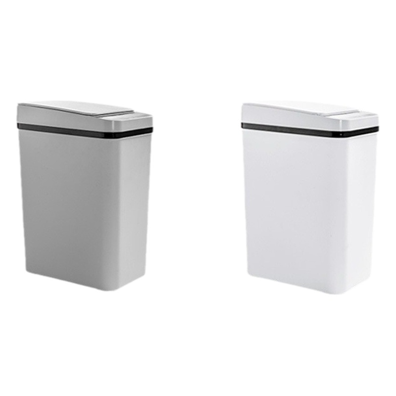 Bote de basura con sensor inteligente, inodoro doméstico con sensor eléctrico, sala de estar, bote de basura completamente automático