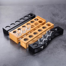 轰炸机鸡尾酒酒吧shot斗酒批发52b白酒杯子弹杯吞杯一口杯杯杯架