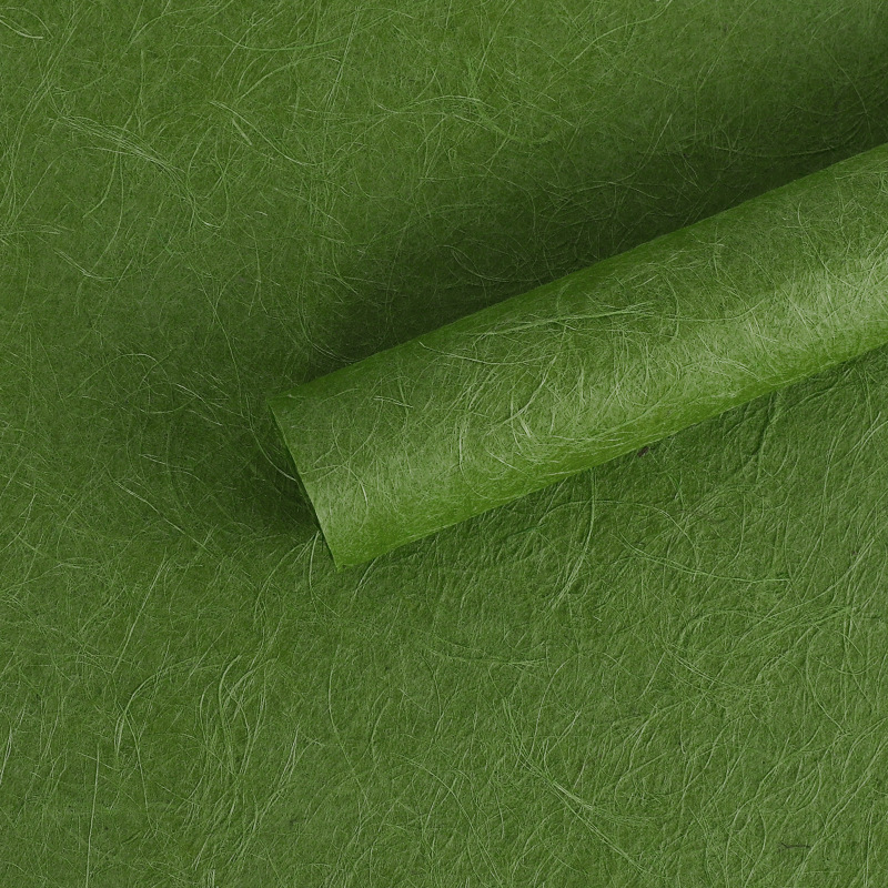 Papel de ensueño hueco de Xiyu Papel de fibra de seda de cáñamo Papel de macarrón de ensueño de alta calidad Papel de arte de flores de embalaje diye hecho a mano