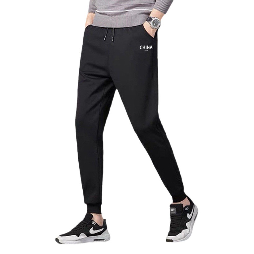 Pantalones Deportivos Jogger para Hombre de Poliéster Microelástico para Deportes