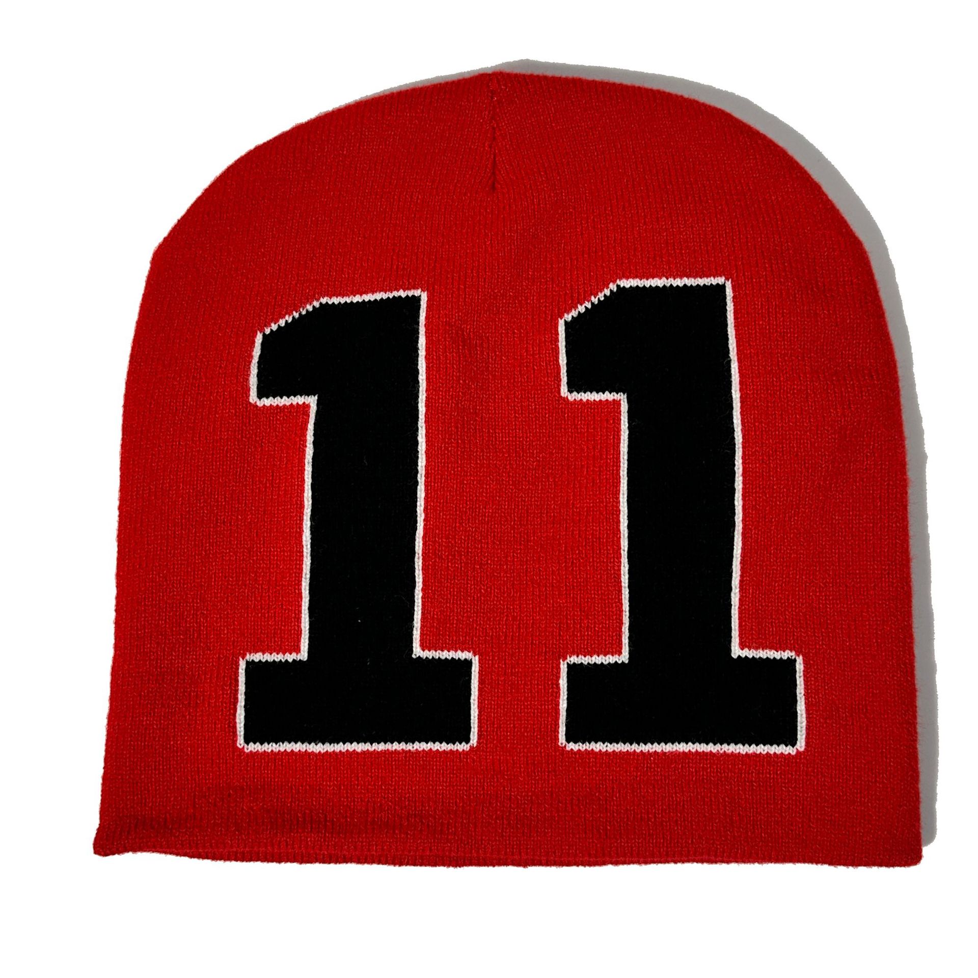 빨간색 숫자 11 - 조정 가능