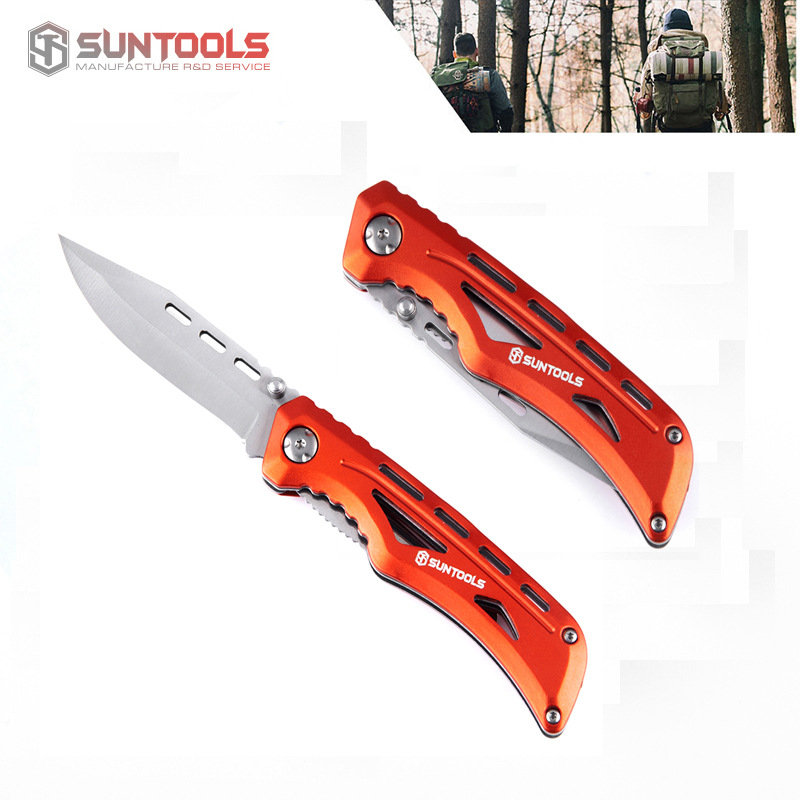 折叠刀不锈钢户外折叠刀 野营刀折刀 便携随身防身刀 户外露营刀